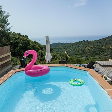 Les Terrasses De Scaglioli Villa Villanova Luaran gambar