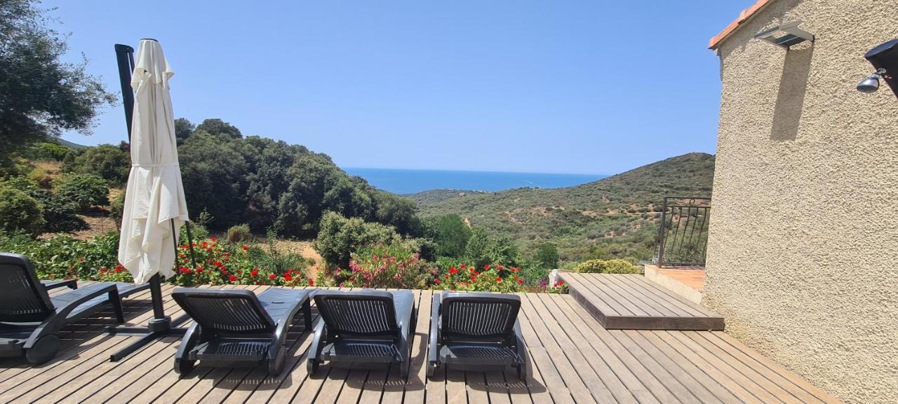 Les Terrasses De Scaglioli Villa Villanova Luaran gambar