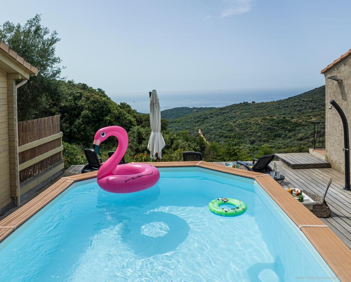 Les Terrasses De Scaglioli Villa Villanova Luaran gambar