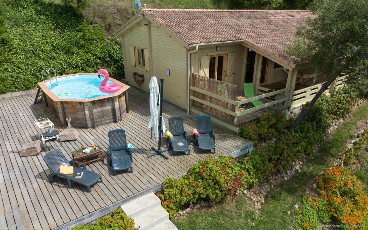Les Terrasses De Scaglioli Villa Villanova Luaran gambar