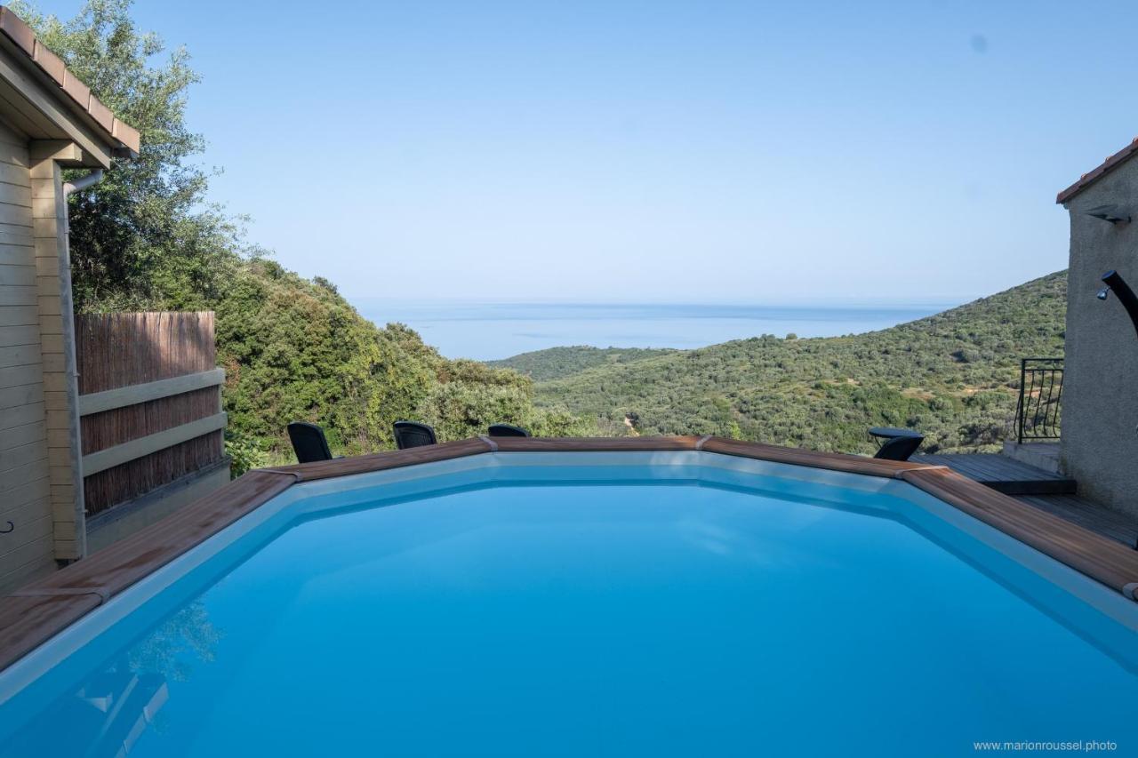 Les Terrasses De Scaglioli Villa Villanova Luaran gambar